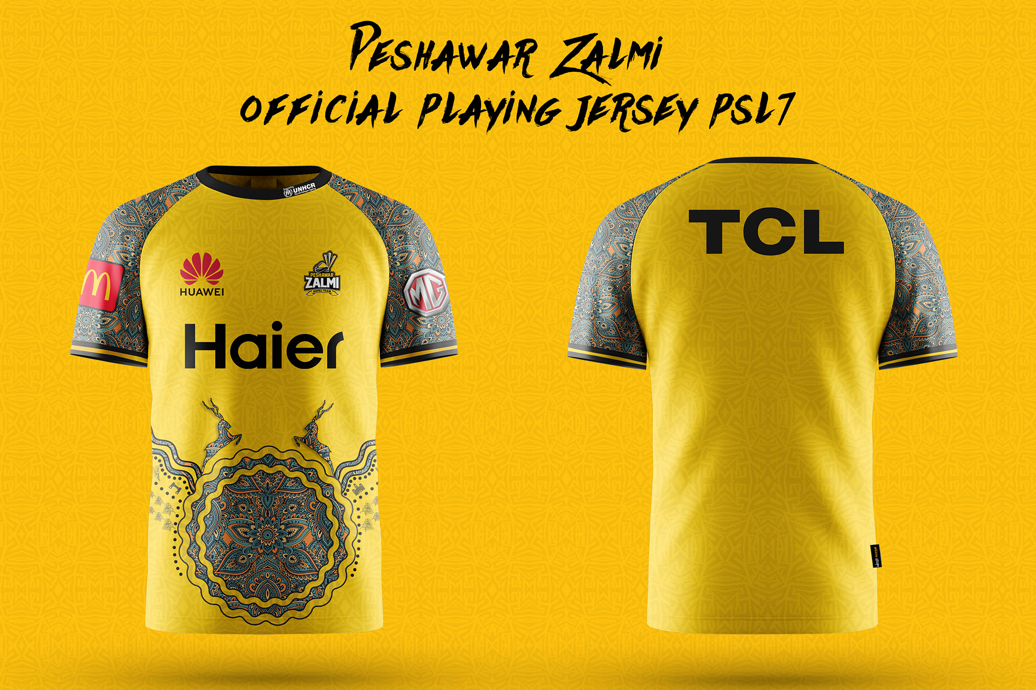 PSL 7 Peshawar Zalmi Kit, Jersey, Shirt