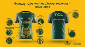 peshawar zalmi training kit