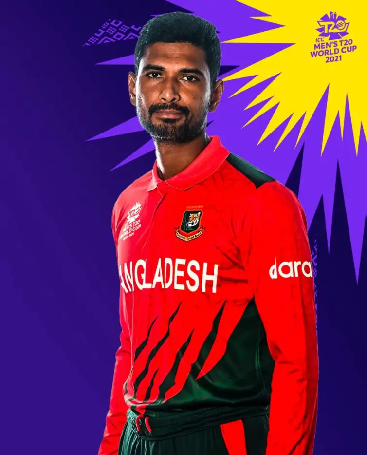 T20 World Cup 2022 Bangladesh's Kit & Jersey