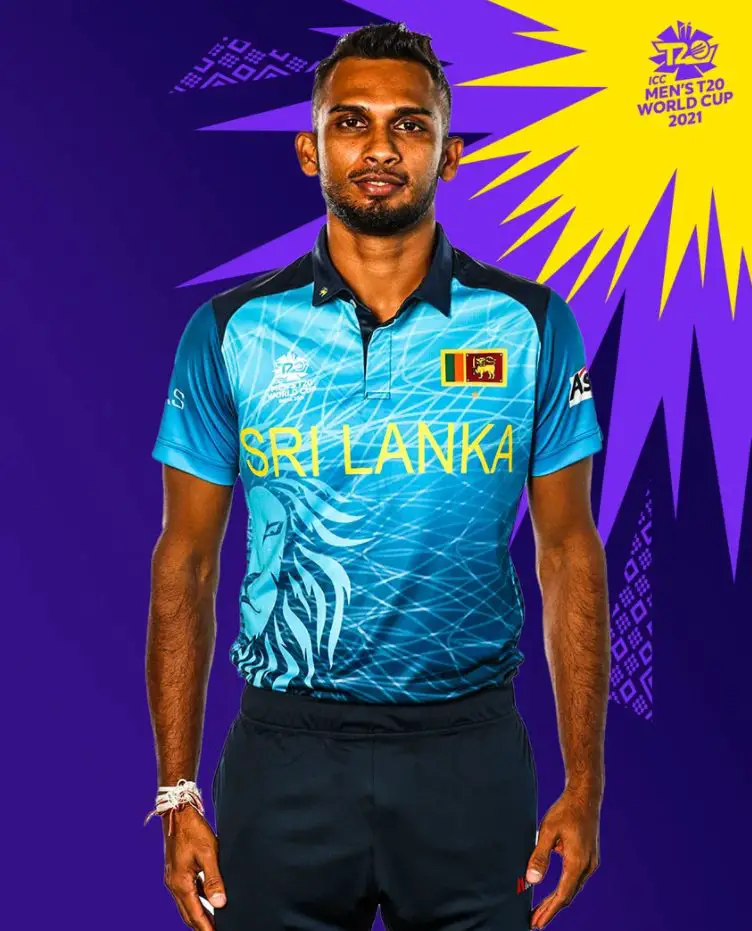 T20 World Cup 2022 Sri Lanka's Kit
