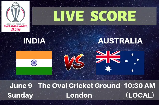 current score of india vs australia