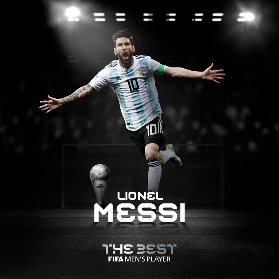 Leo Messi - Winner of Best FIFA Men's Player 2019