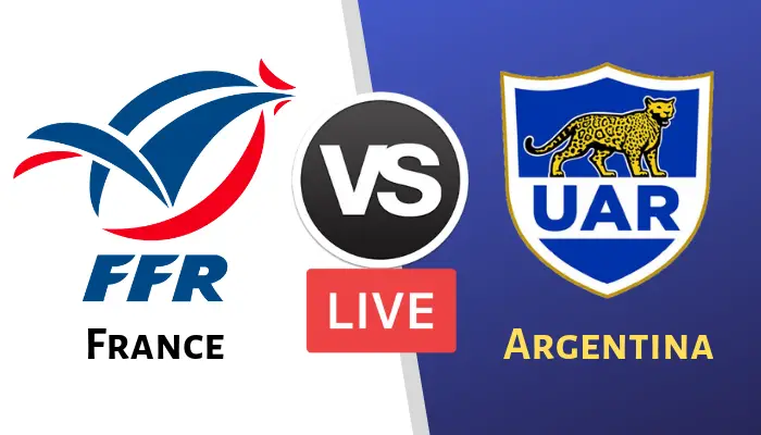 Rugby World Cup 2019 France vs Argentina Live Streaming