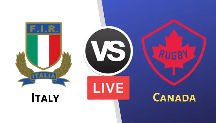 Rugby World Cup 2019 Italy vs Canada Live Streaming