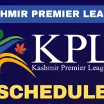 Kashmir Premier League (KPL) Schedule 2022 [Updated] Fixtures | Timetable | Calendar