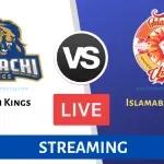 Karachi Kings vs Islamabad United Live Streaming