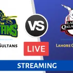 Multan Sultans vs Lahore Qalandars Live Streaming