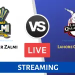 Peshawar Zalmi vs Lahore Qalandars Live Streaming