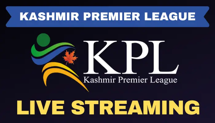 Kashmir Premier League Live Streaming