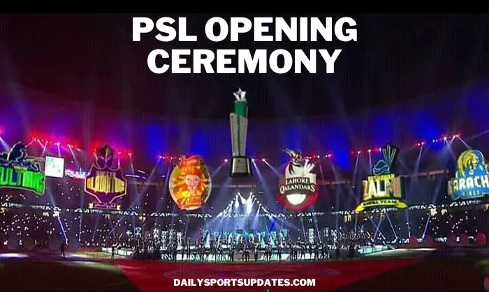 PSL 8 Opening Ceremony 2023