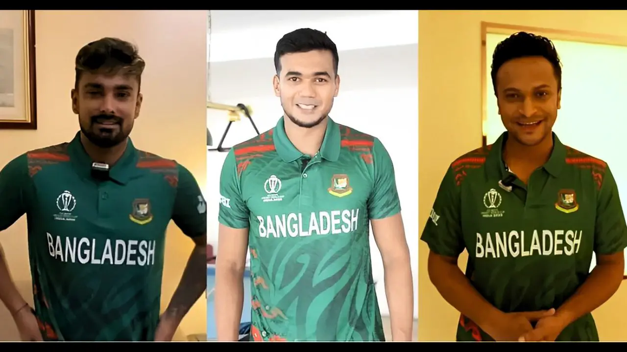 Bangladesh Team Kit for Cricket World Cup 2023